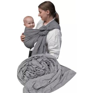 Imagem de Canguru wrap sling de amarrar malha maternidade ref-437055 - MINASREY
