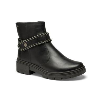 Imagem de Bota Feminina Cano Curto Dakota Tratorada Botas Femininas, Preto, 35, 