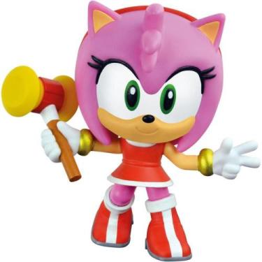Imagem de Boneco e Personagem Fandombox Sonic AMY Rose 12CM