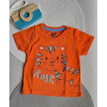 Imagem de Camiseta Bebê Menino Trick Nick, Laranja, G