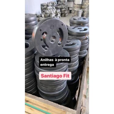 Imagem de Anilhas Injetadas 300kg - Santiago Fit