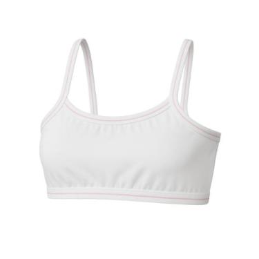 Imagem de Top Infantil Para Meninas Selene, EG, Branco