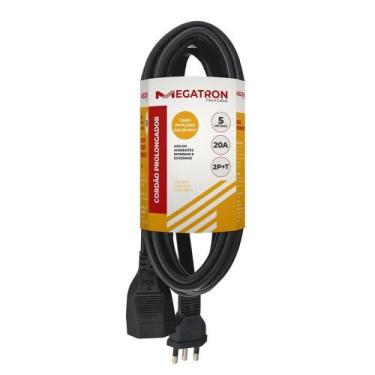 Imagem de Extensão Prolongada 3x2,50mm 20A 5m Megatron