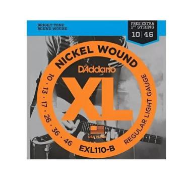 Imagem de Encordoamento P/ Guitarra 010 / Daddario / Exl110-b - DAddario