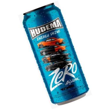 Imagem de Energético Hudema Energy Drink 473 ml Edição Limitada Opala Carbon Lat