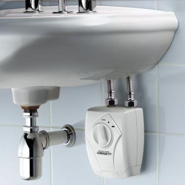 Imagem de Aquecedor Elétrico Versátil Lorenzetti 5500W 3 Temperaturas para Pia e Lavatório Branco 110V