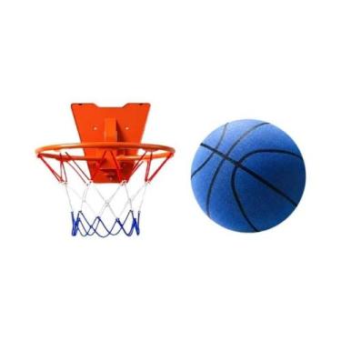 Imagem de Conjunto De Arco De Basquete Silencioso De Espuma Para Crianças, Sem R