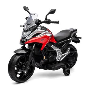 Imagem de Mini Moto Elétrica Infantil Honda 12V 3 a 4 km/h Suporta Até 50 kg Mot