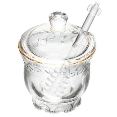 Imagem de Meleira com Pegador e Fio de Ouro Serena 180ml Cristal - Wolff