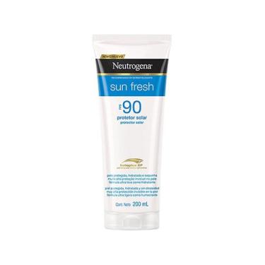 Imagem de Protetor solar neutrogena sun fresh corpo e rosto loçao fps 90 com 200