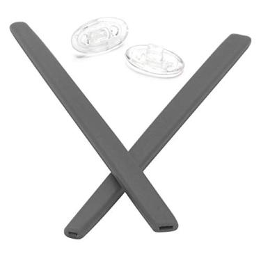 Imagem de Mryok Bocal de substituição para óculos de sol Oakley W Square Wire, Cinza, One Size