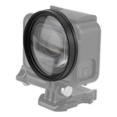 Imagem de 52 mm 10X Ampliador Macro Close up Filtro de lente de vidro óptico para GoPro Hero 6/5 Action Camera