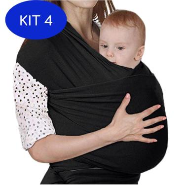 Imagem de Kit 4 Sling Wrap Para Carregar Bebês
