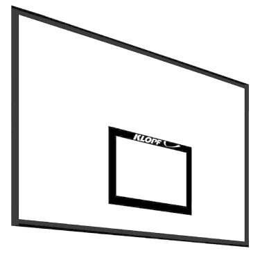 Imagem de Tabela De Basquete Oficial Compensado Naval Unid. S/Aro 1021