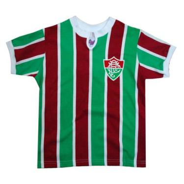 Imagem de Camisa Fluminense 1976 Infantil Liga Retrô  Listrada 8