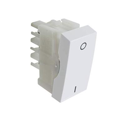 Imagem de Módulo Interruptor Bipolar Simples, Alumbra, Siena 6056, Branco