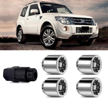 Imagem de Porca Antifurto Roubo Rodas Carros Mitsubishi