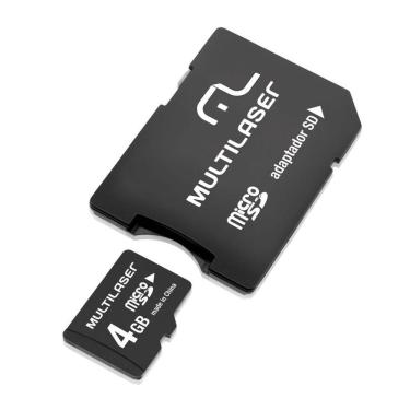 Imagem de Cartão De Memória Microsd Card 4Gb Mc456