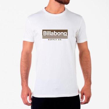 Imagem de Camiseta Billabong Walled Iv Sm23 Masculina Off White