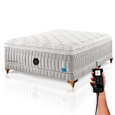 Imagem de Colchão Látex PKT Qgel Pls Cobre_BOX C/kit_King 193x203cm