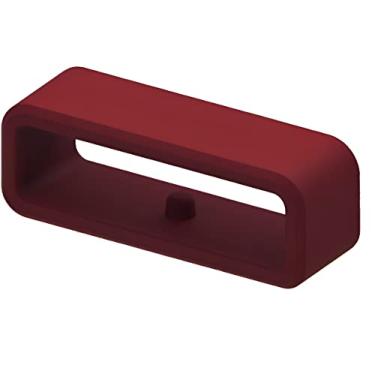 Imagem de Nandos-Store - Passador/Anel/Borracha para pulseiras de relógios compatíveis com 16mm, 18mm, 20mm, 22mm para Amazfit, samsung, Hawei, garmin - Nandos-Store (20MM, Vermelho bordo)