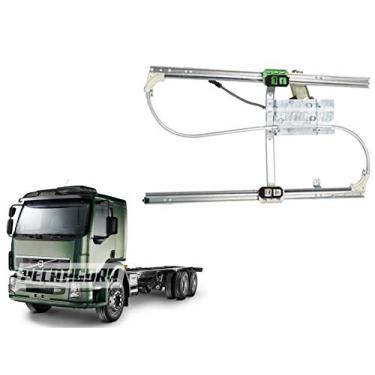 Imagem de MAQUINA VIDRO ELETRICA C MOTOR LD para PARA VOLVO VM 260 310 2004 A 2008 PLUG PRETO DIREITO