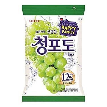 Imagem de Balas Coreanas sabor uva verde lotte - 153g