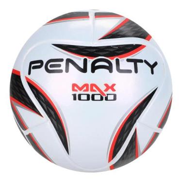Imagem de Bola De Futebol Futsal Penalty Max 1000 Xxii - Branco+Preto