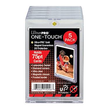 Imagem de Ultra Pro ULP15246-UV One-Touch-UV 75pt Card Holder - 5 Piece