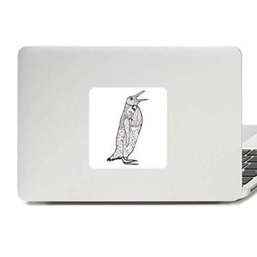 Imagem de Adesivo de vinil com desenho de animal pinguim fofo para decoração de PC