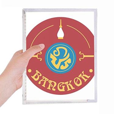 Imagem de Caderno Escudo de Personagens Especiais da Cultura Tailândia, Diário de Folhas Soltas Recarregável