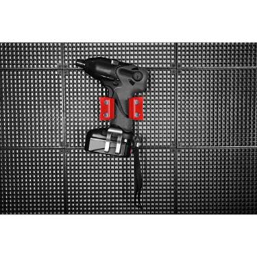 Imagem de Jumbo Universal Clipes 2 Pcs - Acessório para ORGANIZADOR GENIE Pegboards a segurança Organizar Power Tools