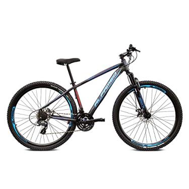 Imagem de Bicicleta Aro 29 Alfameq Tirreno 24v Hidráulico,17,Preto Azul Vermelho