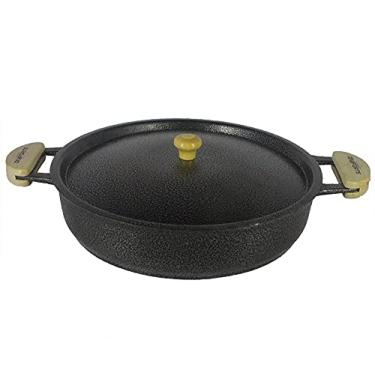 Imagem de Frigideira De Alumínio Revestimento Ceramica Anti-Aderente 30 Cm Preto