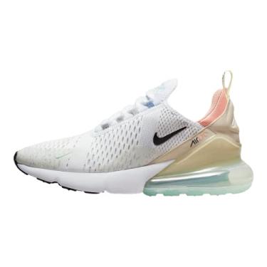 Imagem de Nike Men's Air Max 270 White/Black-Sanddrift (DQ7642 100) - 10