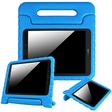 Imagem de Capa Infantil Maleta Compatível Para Samsung Galaxy Tab S2 9.7'' T815 T810 T817 AZUL.EVA, Emborrachada, Leve