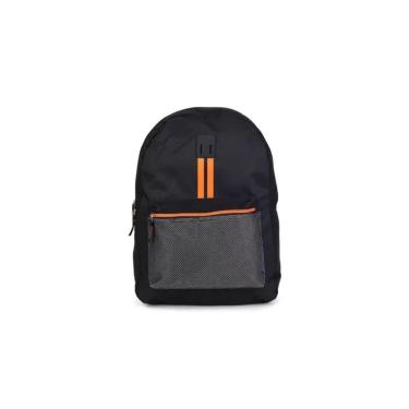 Imagem de Mochila Escolar Clio Juvenil Backpack MF2180  - Preto e Cinza-Masculino