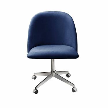 Imagem de Poltrona Escritório Gaia Giratória com Rodinhas Decoração Home Office