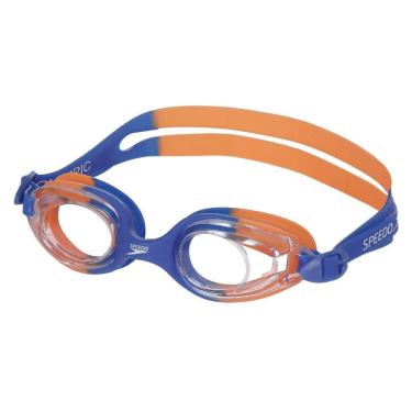 Imagem de Óculos Natação Speedo Olympic Laranja Lente Cristal Infantil
