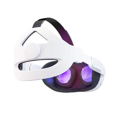 Imagem de CNBEYOUNG Adjustable Head Strap Compatible with Quest 3S Quest 2 Quest 3, Replacement for Quest 3S/2/3 Elite Strap Accessories for Enhanced Support and Comfort in VR