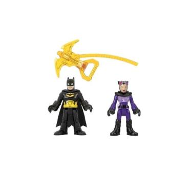 Imagem de Imaginext Dc Super Friends Batman e Mulher-gato - Mattel