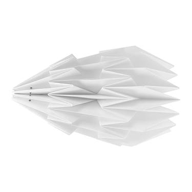 Imagem de HEMOTON 3 Pecas abajur casa camera Decoração elegante iluminação lampadas decorativas polvo presentes luminária brindes simparic pó conciso origami decorações Acessórios teto papel branco