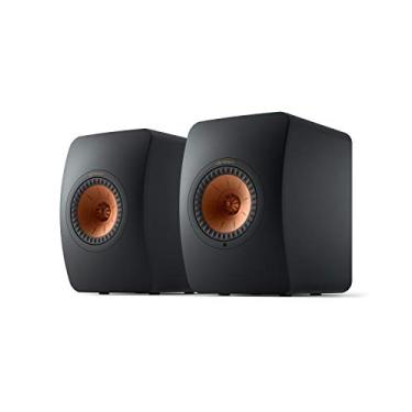 Imagem de KEF Alto-falantes LS50 Wireless II alimentados por estante - Par (preto carbono)