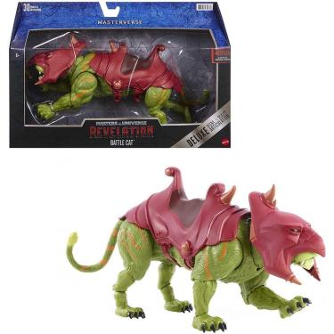 Imagem de Masters of the Universe Masterverse Battle Cat, 14-in Motu Battle Figure for Storytelling Play and Display, Gift for Kids Age 6 and Older and Adult Co