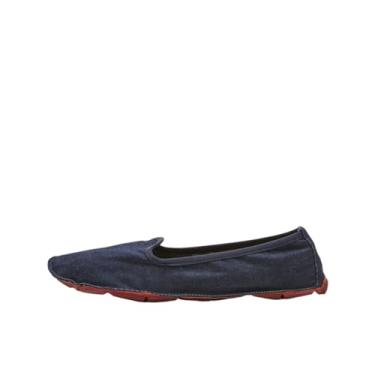 Imagem de Vibram FiveFingers Women's One Quarter Leather Shoes Blue/Brick 36 (EU) 6.5 (US)