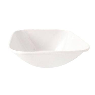 Imagem de Kit 02 Tigelas Melamina Quadrada Branca 1,150ml