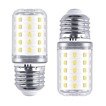 Imagem de VYAOMLI LED Refrigerator Fridge Light Bulb 6W 40 Watt 60 Watt Equivalent, E26 Medium Base Fridge Freezer Bulb Appliance LED Light Bulbs, Daylight White 5000K 120V, Non-Dimmable, 2 Pack