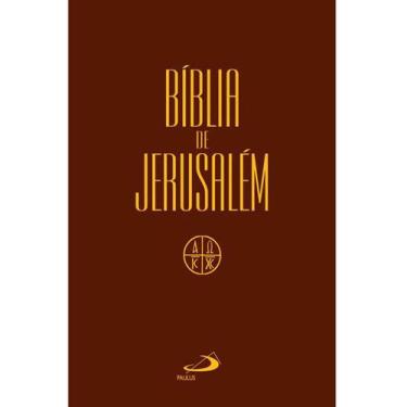 Imagem de Bíblia De Estudo Jerusalém Média Capa Cristal - Paulus