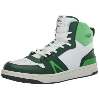 Imagem de Lacoste Tênis masculino L001 Mid 124 1 SMA, Grn/Branco, 13
