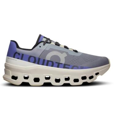Imagem de On Tênis Cloudmonster para Mulher, Névoa/mirtilo, 10